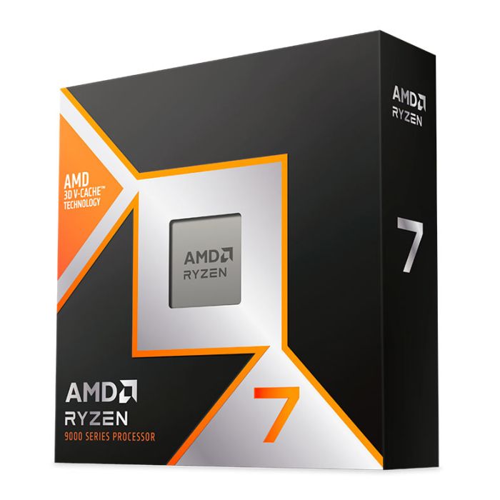 Processador AMD Ryzen 7 9800X3D, 8-Core, 16-Threads, 4.7GHz (5.2GHz Turbo), Cache 104MB, 100-100001084WOF
