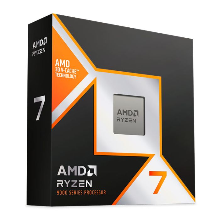 Processador AMD Ryzen 7 9800X3D, 8-Core, 16-Threads, 4.7GHz (5.2GHz Turbo), Cache 104MB, 100-100001084WOF