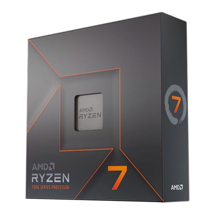 Processador AMD Ryzen 7 7700X, 8-Core, 16-Threads, 4.5GHz (5.4GHz Turbo), Cache 40MB, AM5, 100-100000591WOF