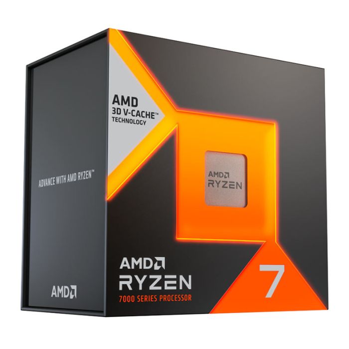 Processador AMD Ryzen 7 7800X3D, 8-Core, 16-Threads, 4.2GHz (5.0GHzTurbo), Cache 104MB, AM5, 100-100000910WOF