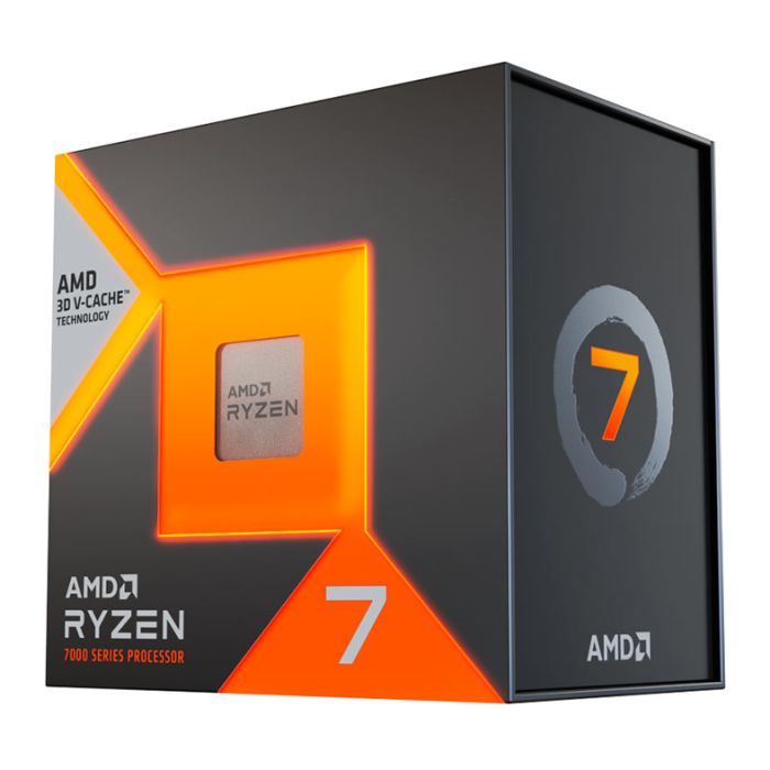 Processador AMD Ryzen 7 7800X3D, 8-Core, 16-Threads, 4.2GHz (5.0GHzTurbo), Cache 104MB, AM5, 100-100000910WOF