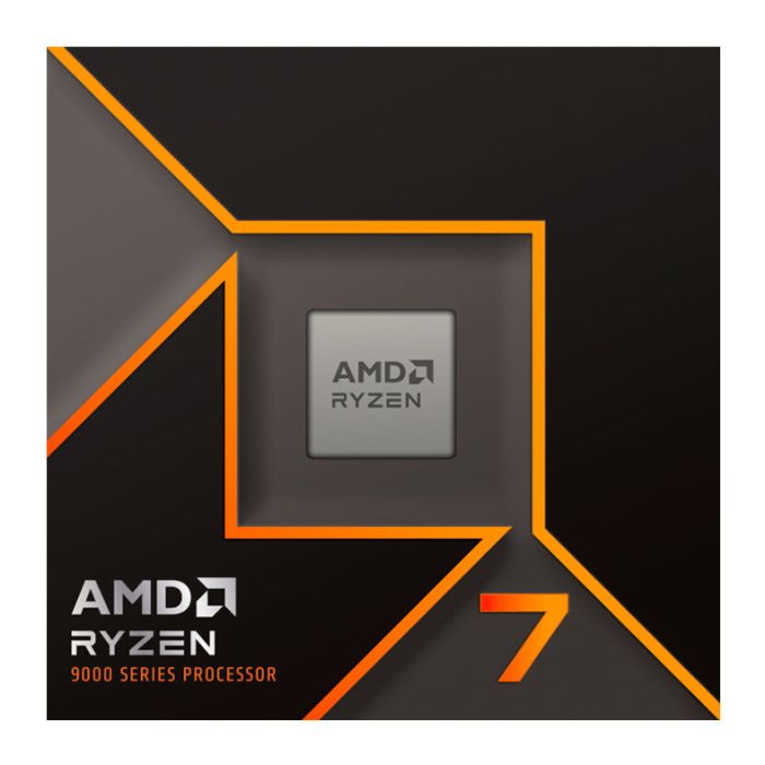 Processador AMD Ryzen 7 9700X, 8-Core, 16-Threads, 3.8GHz (5.5GHz Turbo), Cache 40MB, AM5, 100-100001404WOF