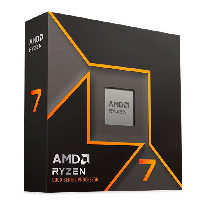 Processador AMD Ryzen 7 9700X, 8-Core, 16-Threads, 3.8GHz (5.5GHz Turbo), Cache 40MB, AM5, 100-100001404WOF