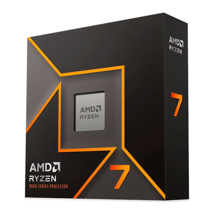 Processador AMD Ryzen 7 9700X, 8-Core, 16-Threads, 3.8GHz (5.5GHz Turbo), Cache 40MB, AM5, 100-100001404WOF