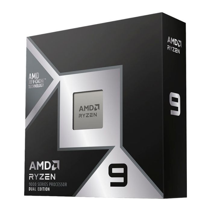 Processador AMD Ryzen 9 9950X3D2 Dual Edition, 16-Core, 32-Threads, 4.3GHz (5.6GHz Turbo), Cache 208MB, AM5, 100-100001978WOF