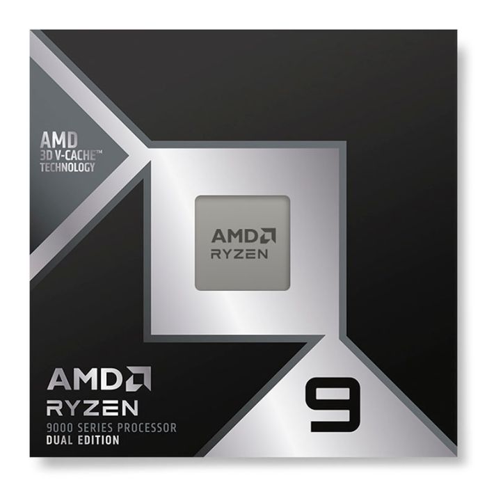 Processador AMD Ryzen 9 9950X3D2 Dual Edition, 16-Core, 32-Threads, 4.3GHz (5.6GHz Turbo), Cache 208MB, AM5, 100-100001978WOF