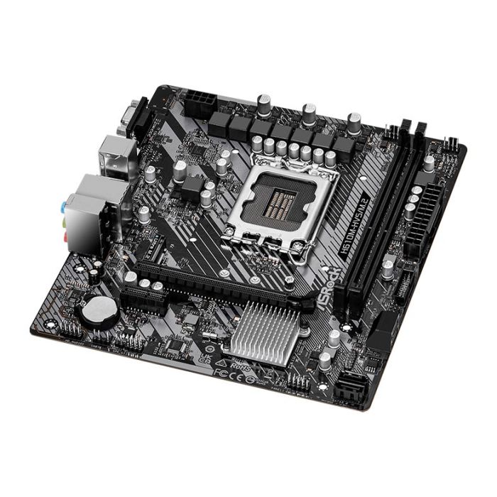 Placa Mae ASRock H610M-HVS/M.2 R2.0, Socket LGA1700, M-ATX, Chipset Intel H610, H610M-HVS-M.2-R2