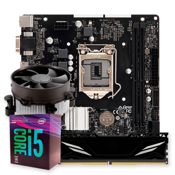 Mancer Kit Upgrade Gamer Intel I5-8500, COOLER, H310M, 8GB DDR4