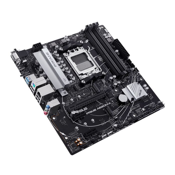 Placa Mae Asus Prime A620M-A, DDR5, Socket AMD AM5, M-ATX, Chipset AMD A620, PRIME-A620M-A