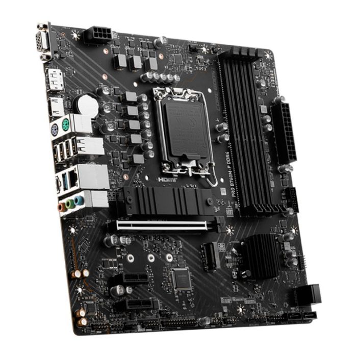 Placa Mae MSI PRO B760M-P DDR4, Socket LGA 1700, Chipset B760, PRO-B760M-P-DDR4