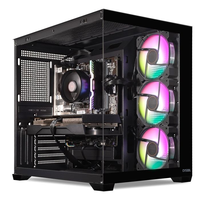 PC Gamer Mancer, Intel i5-14400F, GeForce RTX 3060 12GB, 16GB DDR4, SSD M.2 480GB