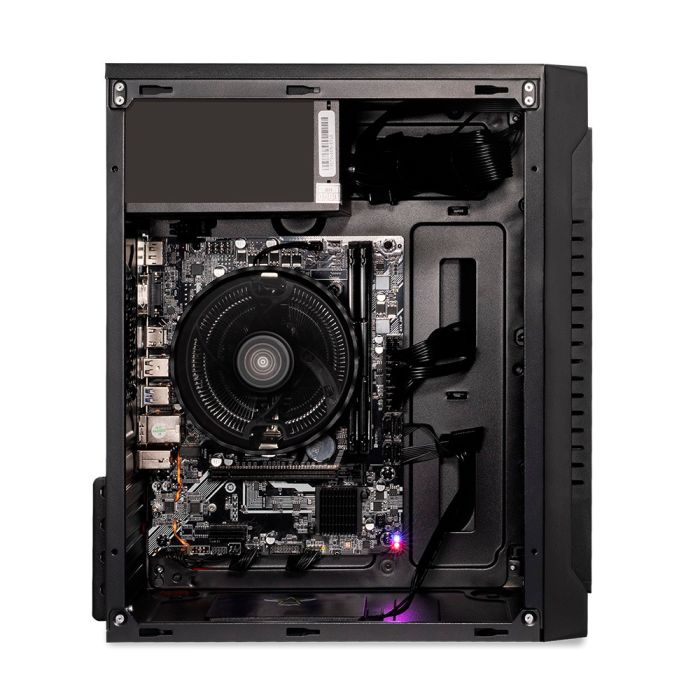 PC Completo Mancer, AMD RYZEN 5 5600GT, 16GB DDR4, SSD 480GB + Monitor + Kit Periféricos
