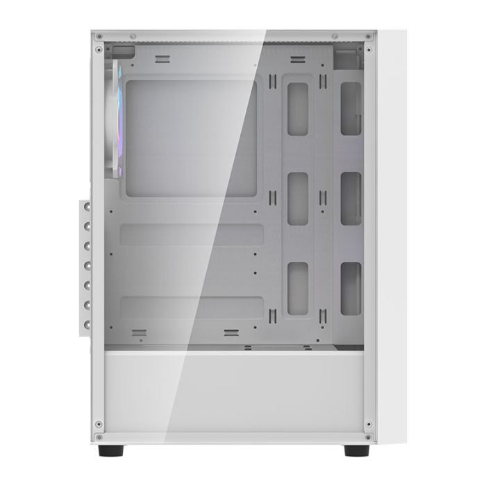 Gabinete Gamer Aigo Darkflash A290 Mesh, ARGB, Lateral de Vidro, Com 3 Fans, Branco, A290-MESH-WH-3F