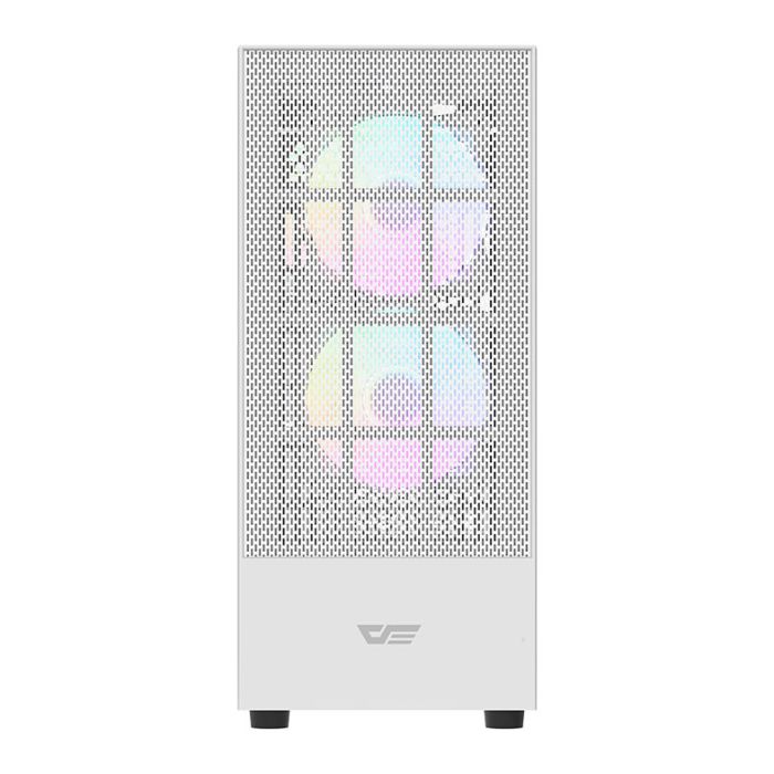 Gabinete Gamer Aigo Darkflash A290 Mesh, ARGB, Lateral de Vidro, Com 3 Fans, Branco, A290-MESH-WH-3F