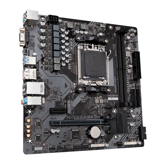 Placa Mae Gigabyte A620M S2H, DDR5, Socket AM5, M-ATX, Chipset AMD A620, A620M-S2H
