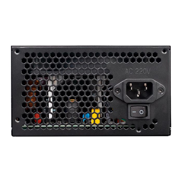 Fonte Aigo Darkflash AT450, 450W, 80 Plus Bronze, PFC ativo, Preto, AG-AT450-BK