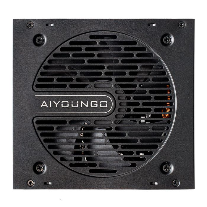 Fonte Aigo Darkflash AT450, 450W, 80 Plus Bronze, PFC ativo, Preto, AG-AT450-BK