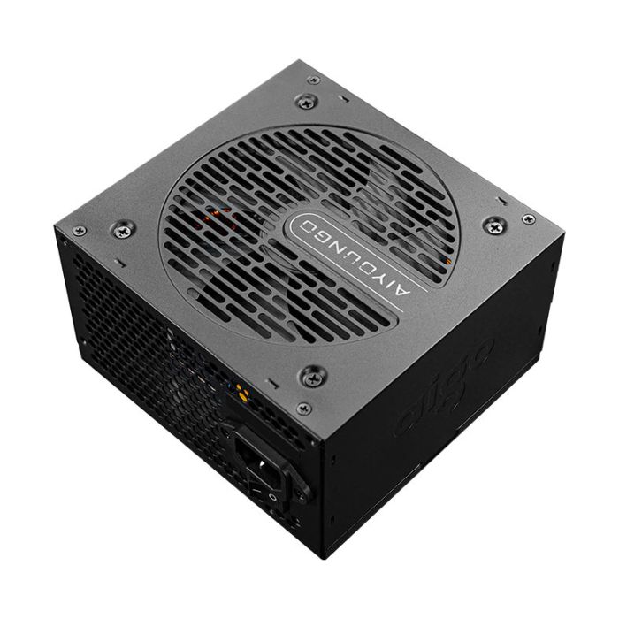 Fonte Aigo Darkflash AT450, 450W, 80 Plus Bronze, PFC ativo, Preto, AG-AT450-BK