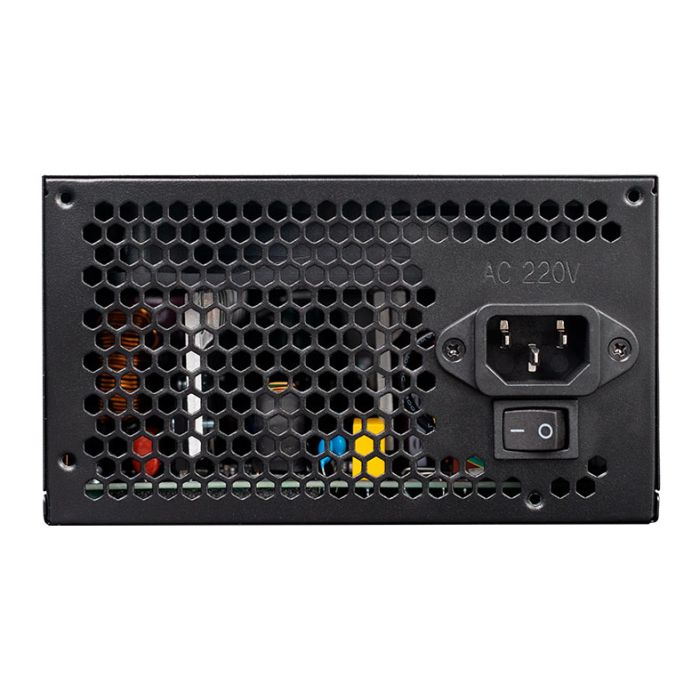 Fonte Aigo Darkflash AT550, 550W, 80 Plus Bronze, Preto, AG-AT550-BK