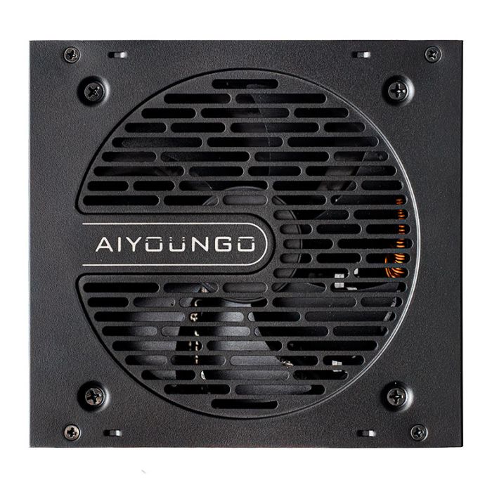 Fonte Aigo Darkflash AT550, 550W, 80 Plus Bronze, Preto, AG-AT550-BK