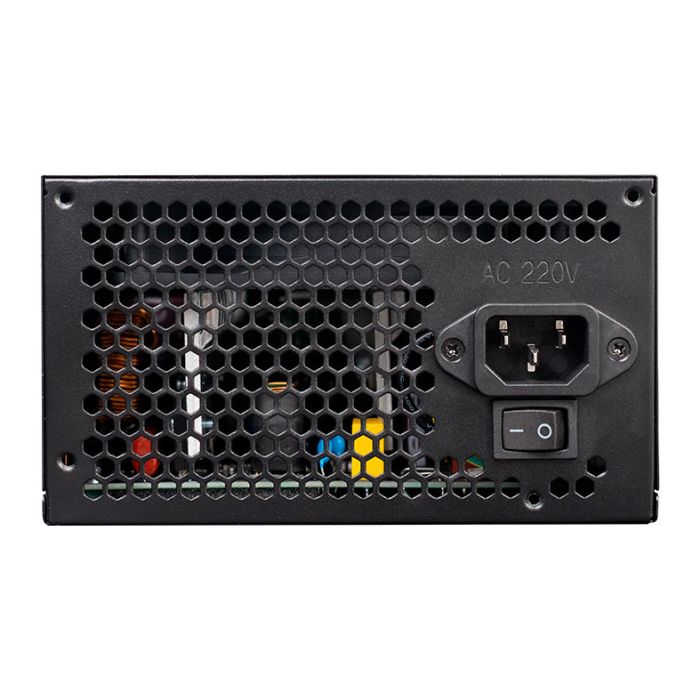 Fonte Aigo Darkflash AT650, 650W, 80 Plus Bronze, PFC ativo, Preto, AG-AT650-BK