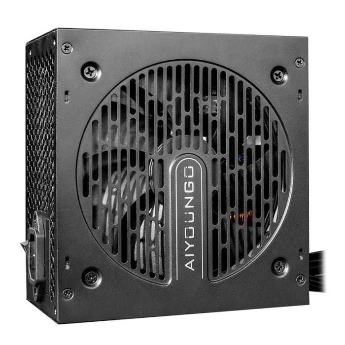 Fonte Aigo Darkflash AT650, 650W, 80 Plus Bronze, PFC ativo, Preto, AG-AT650-BK