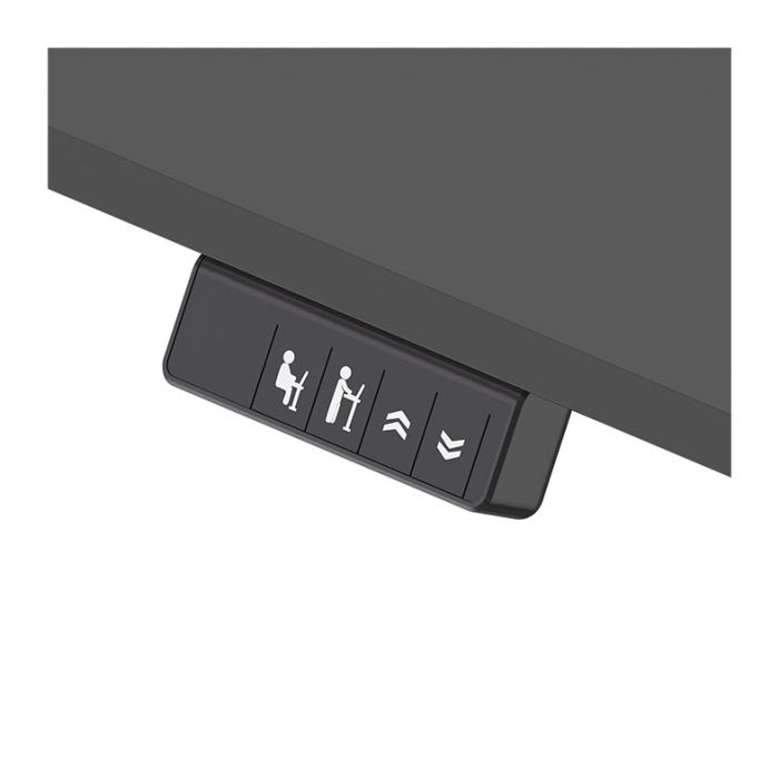 Mesa Gamer Acegeek Mars, Com Regulagem de Altura, 1 Motor, 120cm, Preto, AG-MARS-BK