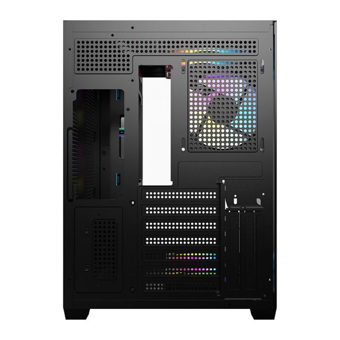 Gabinete Gamer Acegeek Omniview, Mid-Tower, Lateral de Vidro, Preto, AG-OMNIVIEW-BK