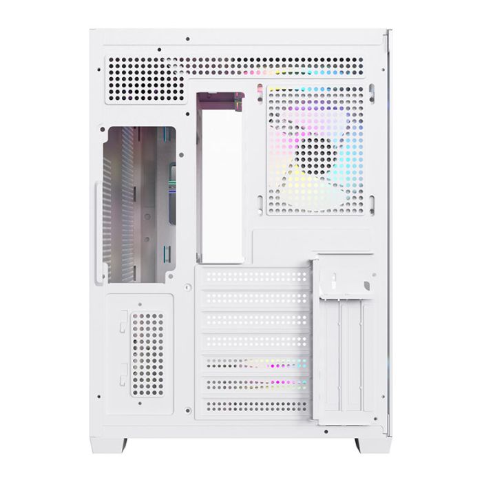 Gabinete Gamer Acegeek Omniview, Mid-Tower, Lateral de Vidro, Branco, AG-OMNIVIEW-WH