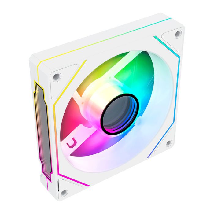 Ventoinha Acegeek Pandora Reversa, ARGB, 120mm, Branco, AG-PANDORA-WH-RV