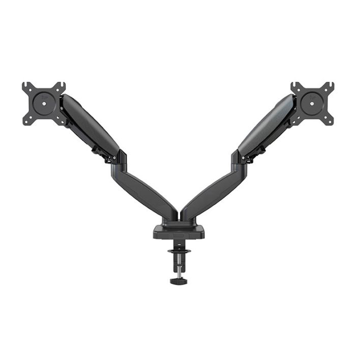 Suporte Duplo Para Monitor Acegeek Panther02, Preto, AG-PANTHER02-BK