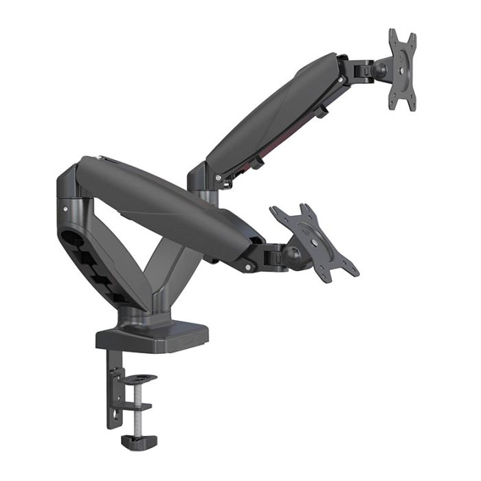 Suporte Duplo Para Monitor Acegeek Panther02, Preto, AG-PANTHER02-BK