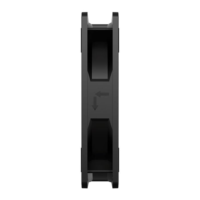 Kit Ventoinhas Acegeek RW12 5x1, Rainbow, 5x120mm, Preto, AG-RW12-5X1-BK