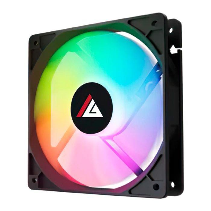 Ventoinha Acegeek RW12, 120mm, Rainbow, Preto, AG-RW12-BK