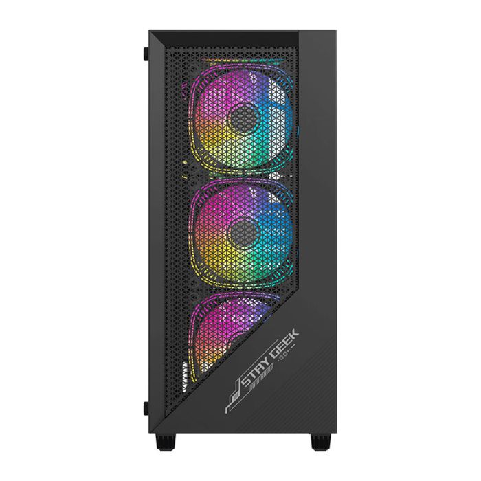 Gabinete Gamer Acegeek Utopia K445, Mid-Tower, Lateral de Vidro, Preto, AG-UTOPIA-K445-BK