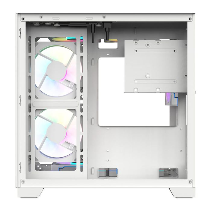 Gabinete Gamer Acegeek Vacancy L375, Mid-Tower, Lateral de Vidro, Branco, AG-VACANCY-L375-WH