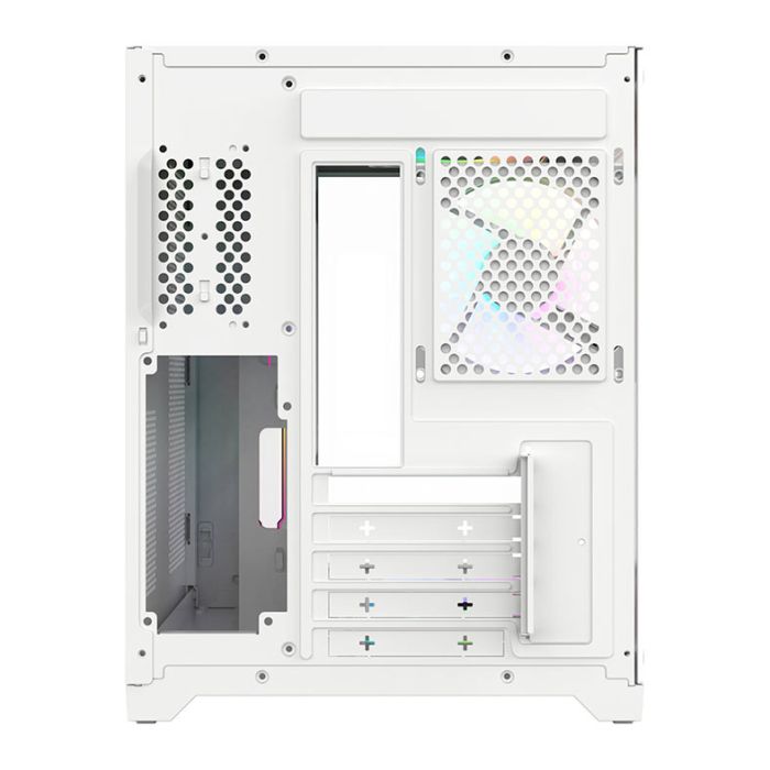 Gabinete Gamer Acegeek Vacancy L375, Mid-Tower, Lateral de Vidro, Branco, AG-VACANCY-L375-WH