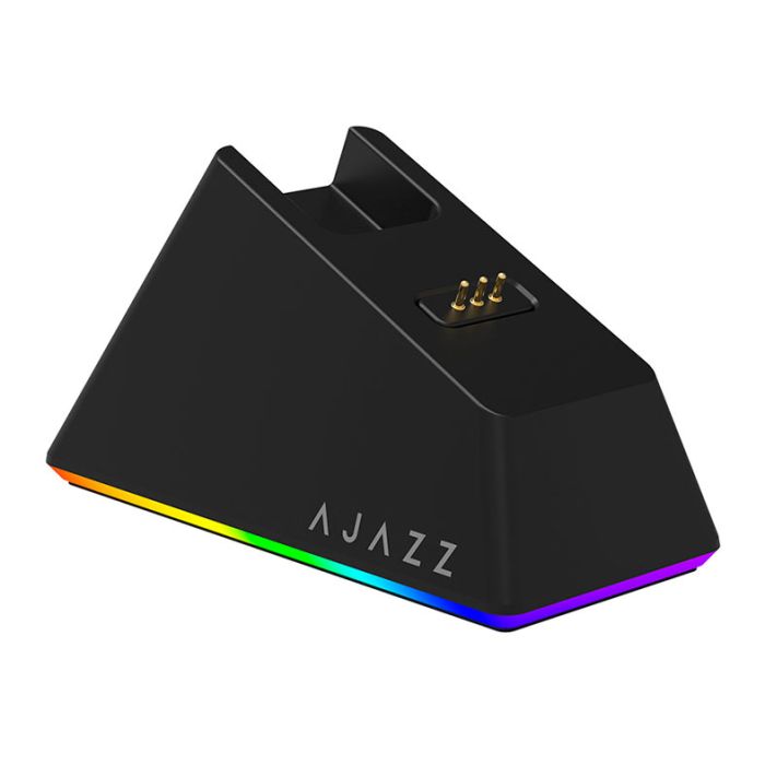 Mouse Gamer Ajazz AJ139 V2 MC, 12000DPI, 6 Botoes, Tri-Mode, Preto, AJ139V2-MC-BK
