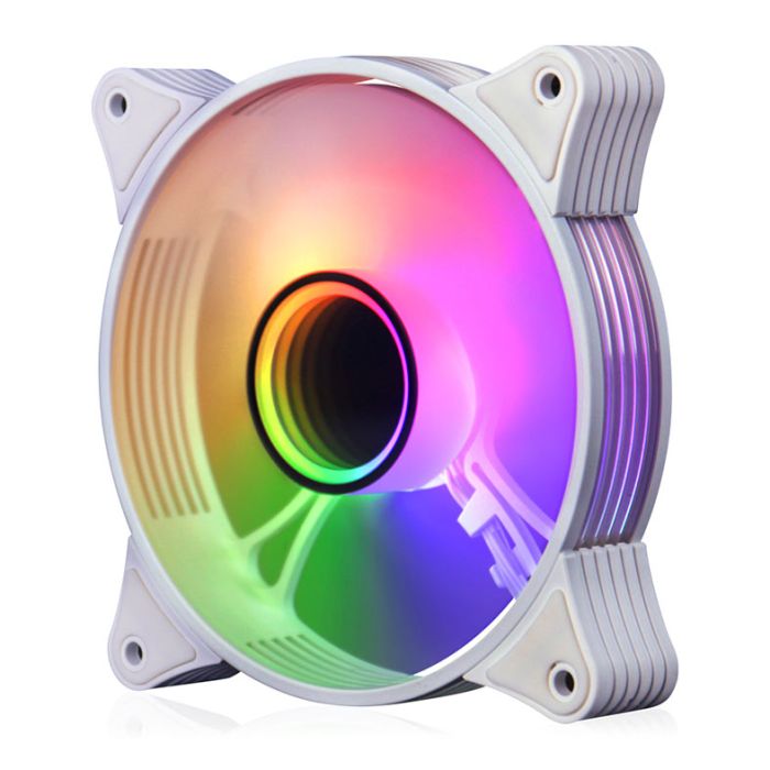 Kit Ventoinhas Aigo Darkflash AR12 Pro, ARGB, 5x120mm, Branco, AR12-PRO-5IN1-WH