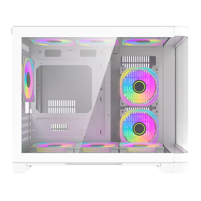 Gabinete Gamer Aigo Darkflash Arc1, Mid-Tower, Lateral De Vidro, Branco, ARC1-WH