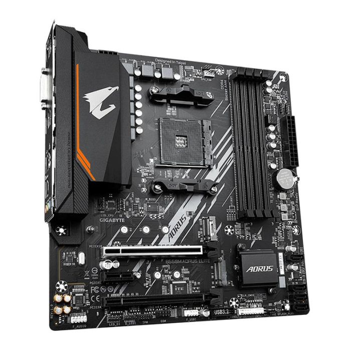Placa Mae Gigabyte B550M Aorus Elite, DDR4, Socket AMD AM4, M-ATX, Chipset AMD B550, B550M-AORUS-ELITE