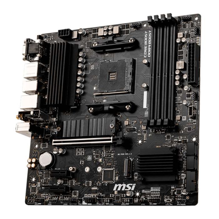Placa Mae MSI B550M PRO-VDH WIFI DDR4 Socket AM4 Chipset AMD B550, B550M-PRO-VDH-WIFi