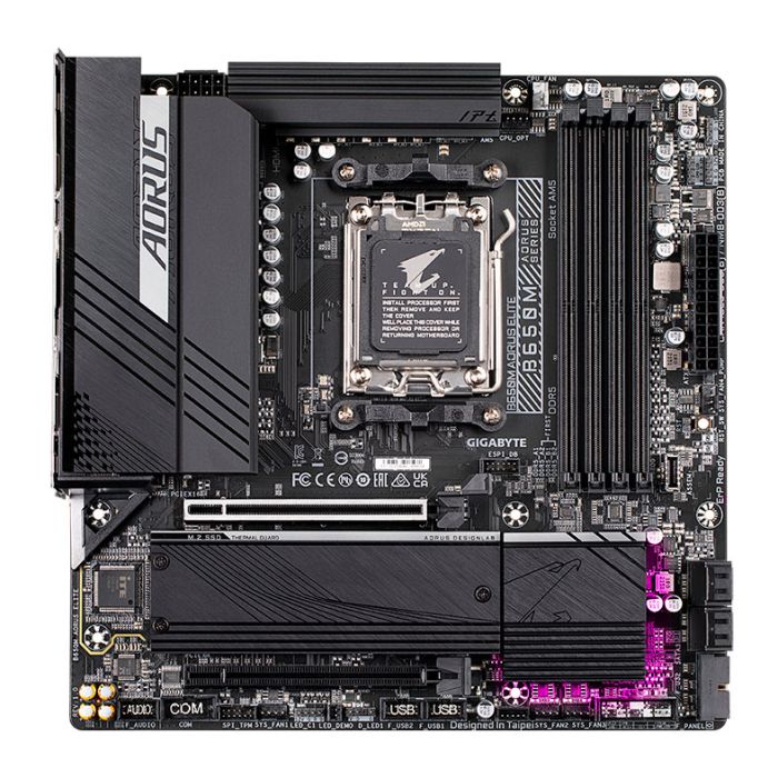 Placa Mae Gigabyte B650M Aorus Elite, DDR5, Socket AM5, M-ATX, Chipset AMD B650, B650M-AORUS-ELITE