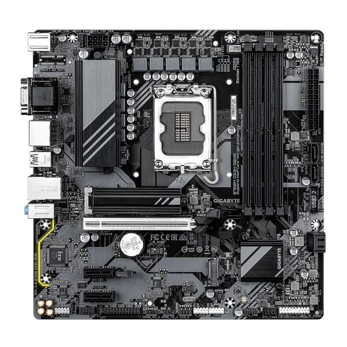 Placa Mae Gigabyte B760M DS3H, DDR5, LGA1700, M-ATX, Chipset Intel B760, B760M-DS3H-GEN5