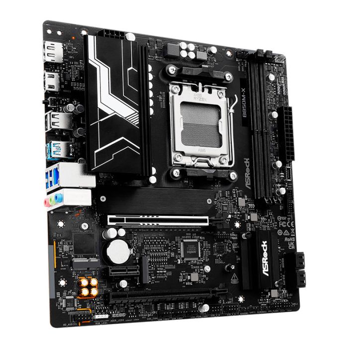 Placa Mae AsRock B850M-X R2.0, DDR5, Socket AMD AM5, M-ATX, Chipset AMD B850, B850M-X-R2.0