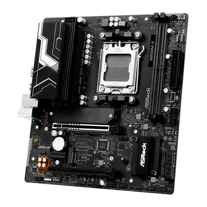 Placa Mae AsRock B850M-X R2.0, DDR5, Socket AMD AM5, M-ATX, Chipset AMD B850, B850M-X-R2.0