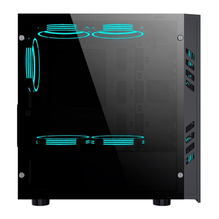 Gabinete Gamer Aigo Black Technology Mini Preto, BLACK-TECHNOLOGY-MINI