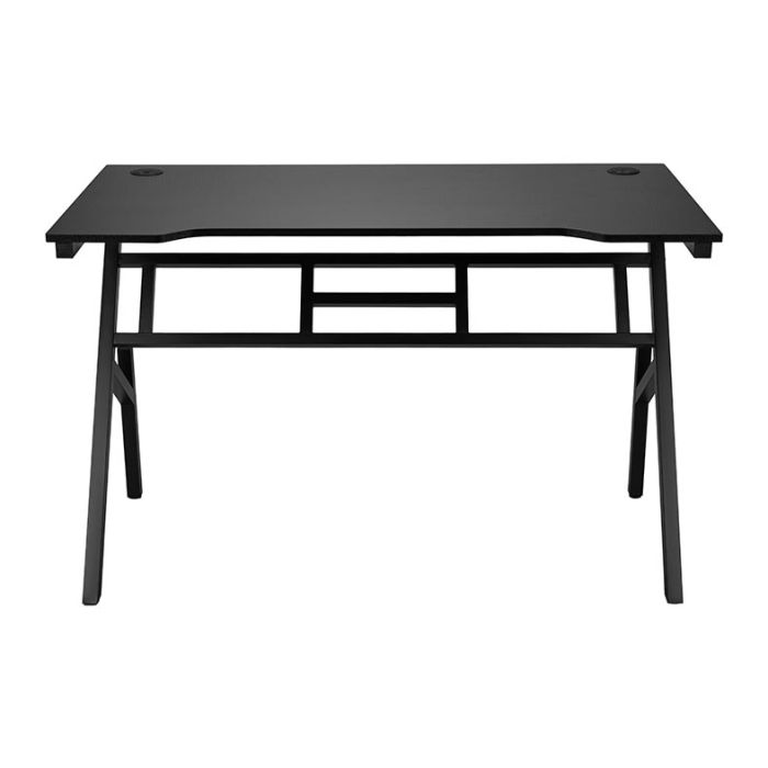Mesa Gamer Brateck, 120cm, Preto, BRATECK-GMD15-19