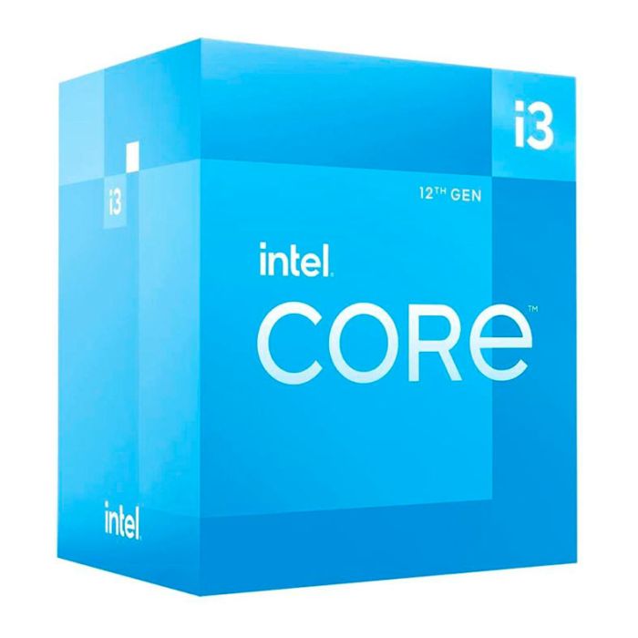Processador Intel Core i3-12100, 4-Core, 8-Threads, 3.3GHz (4.3GHz Turbo), Cache 12MB, LGA1700, BX8071512100