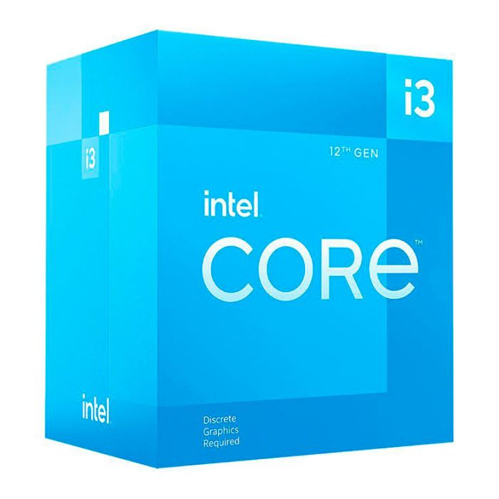 Processador Intel Core i3-12100F, 4-Core, 8-Threads, 3.3GHz ( 4.3GHz Turbo), Cache 12MB, LGA1700, BX8071512100F